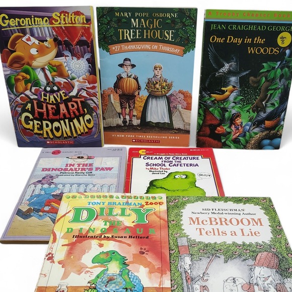 Children's Chapter Books Lot • Geronimo Stilton Magic Tree House Kidcore Library - Picture 1 of 8